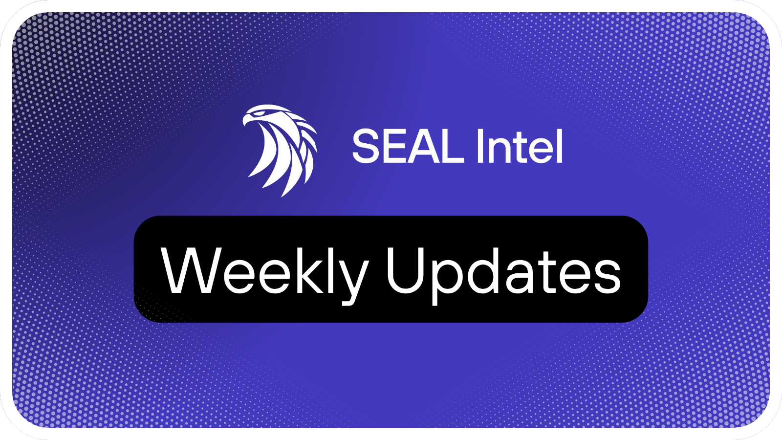SEAL weekly stats: August 25-31, 2026